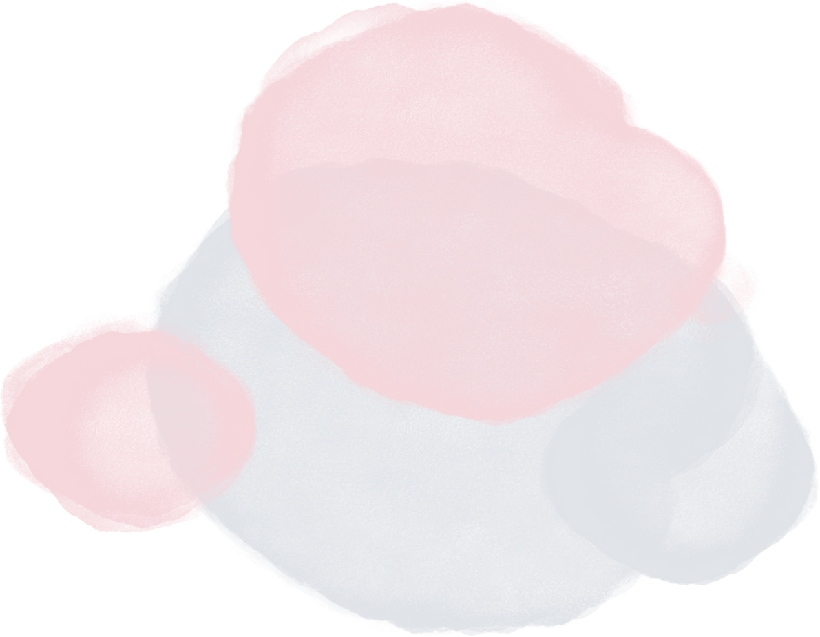 watercolor abstract cloud